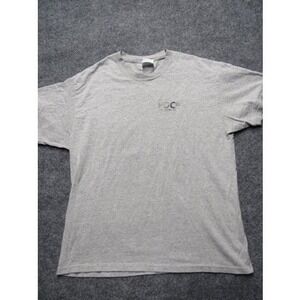 Vintage Microsoft PDC 2003 T-Shirt Mens XL Gray .NET Windows Longhorn Tech Tee